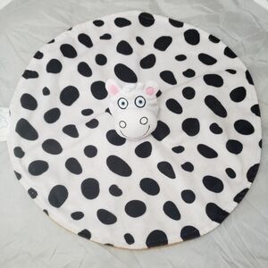 Tiny Tillia by Avon Lovie Cow Lion Reversible 2-in-1 Baby Comfort Blanket Plush